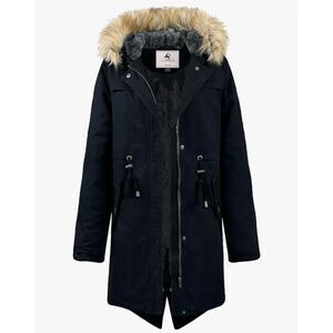 Uoiuxc Women's Hooded Winter Coat Warm Fleeced Lined Parka Long Jackets